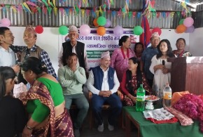 धादिङ, त्रिपुरासुन्दरी : सत्य वचन परम ईश्वरिय मार्ग दर्शन सामाजिक संस्थाको सत्सङ्ग भवन उद्घाटन